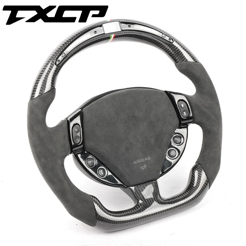 Fit For Maserati  Granturis mo GranCabrio  forged carbon LED steering wheel