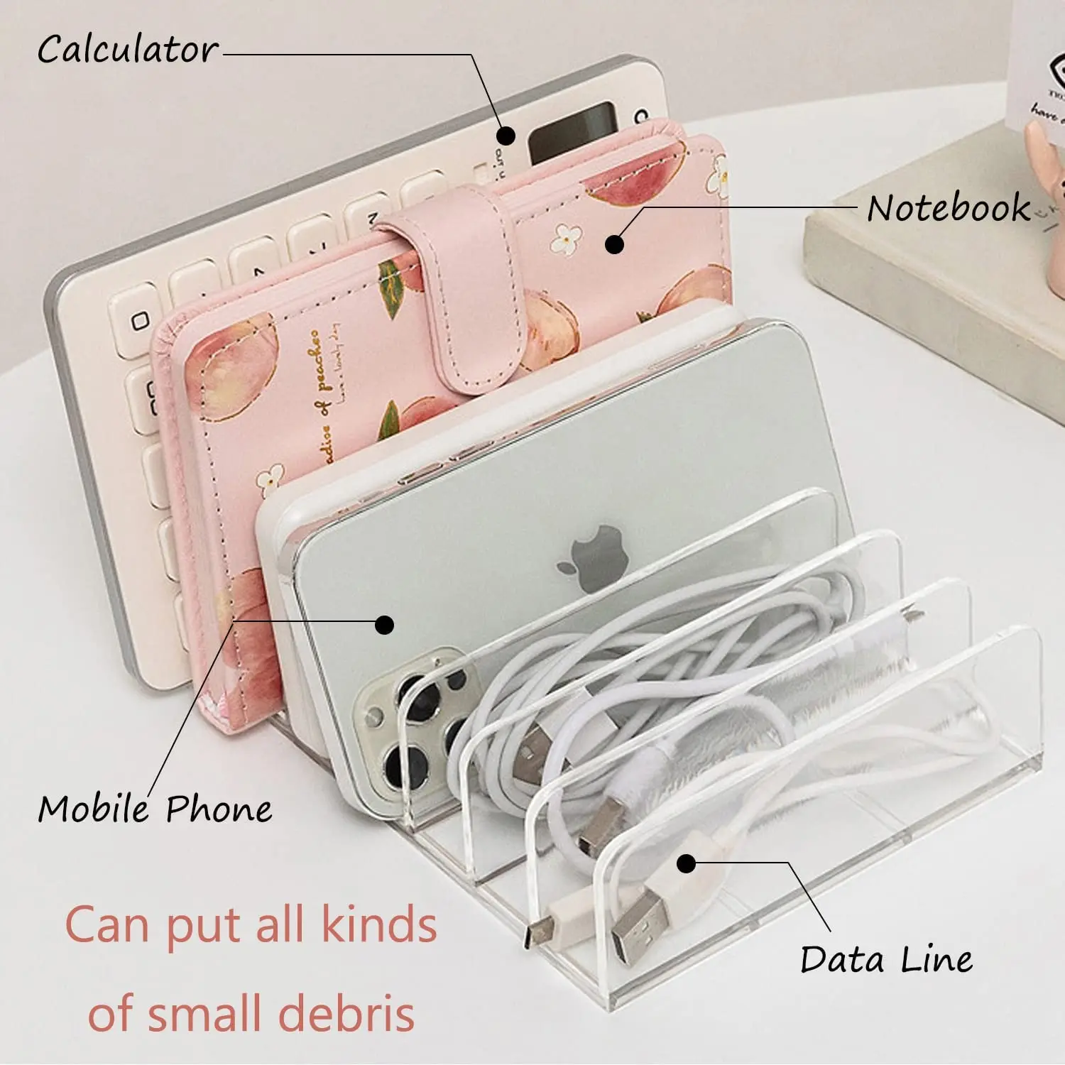 BPA-Free Plastic Eyeshadow Palette Makeup Organizer,7 Section Divided Acrylic Make Up Pallet Storage Holder Cosmetic Display