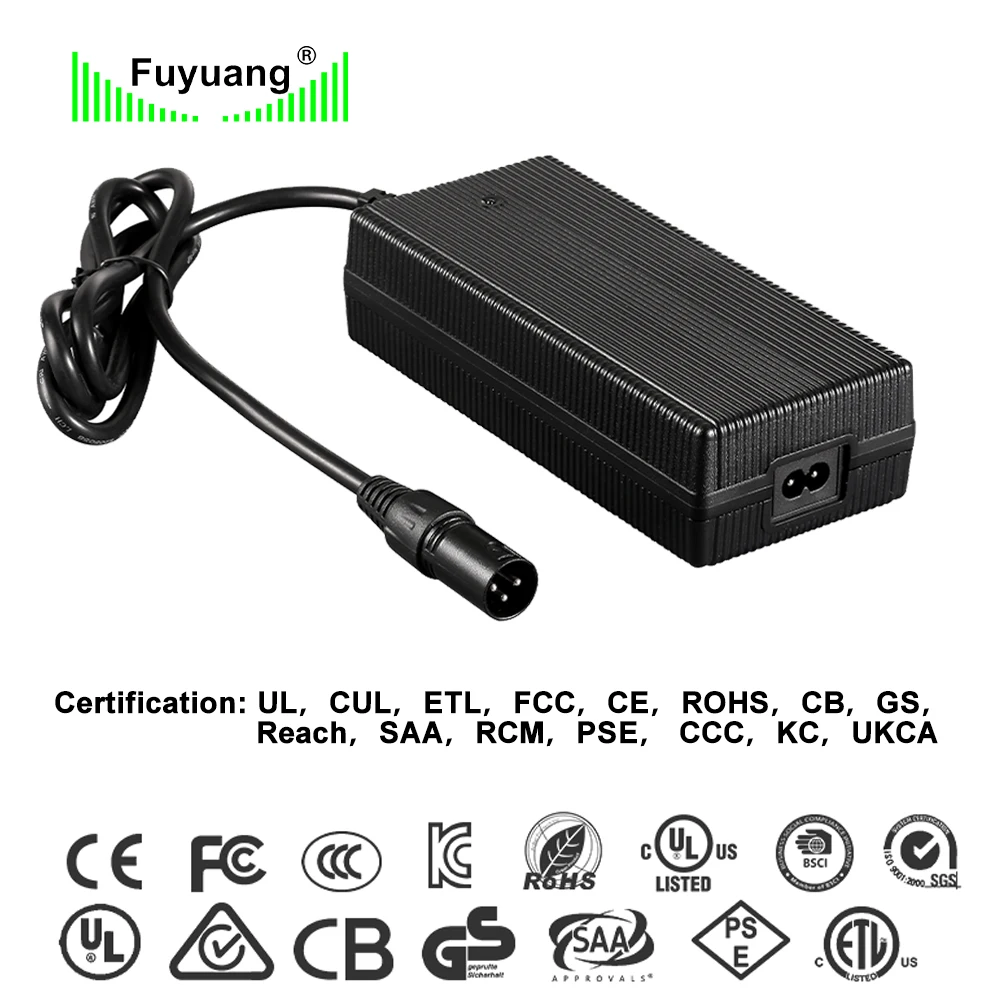 Portable 12V 24V 36V 48V 72V 2A 3A 4A 5A 6A 8A 10A Golf Cart Lifepo4 Rechargeable Lithium Ion Battery Charger