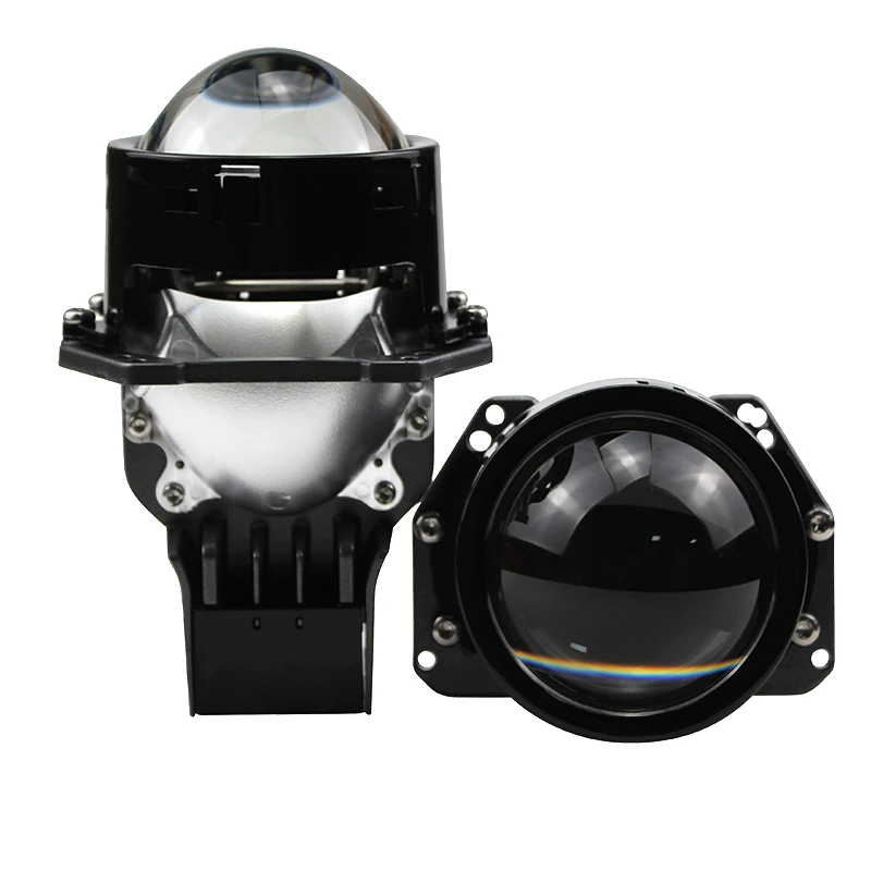 P30 3Inch Bi LED Projector Lens 65W Per Bulb Headlight with Mini H13 Xenon Lens Kit
