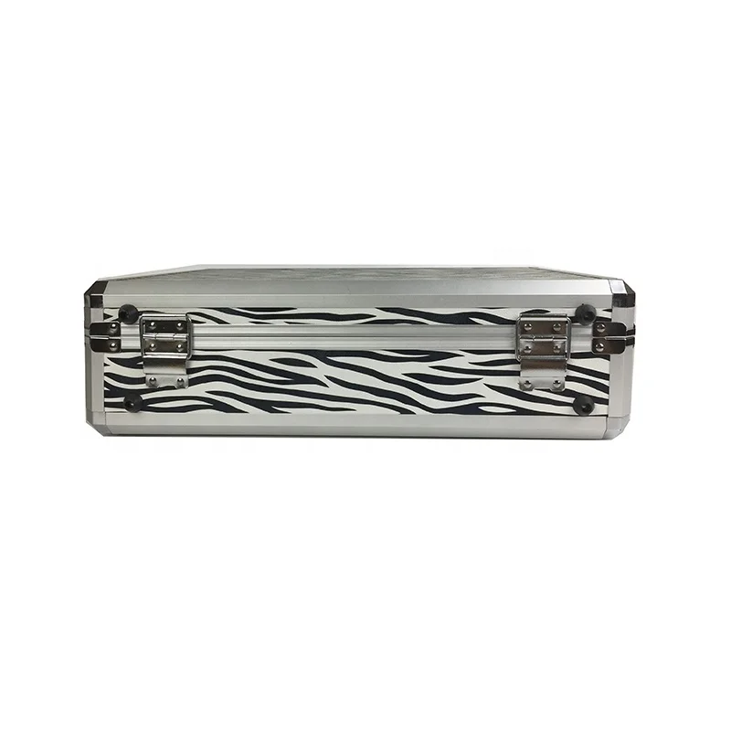 
Aluminum Carry Case With Compartment Custom Business Unisex Hard Shell Briefcase 