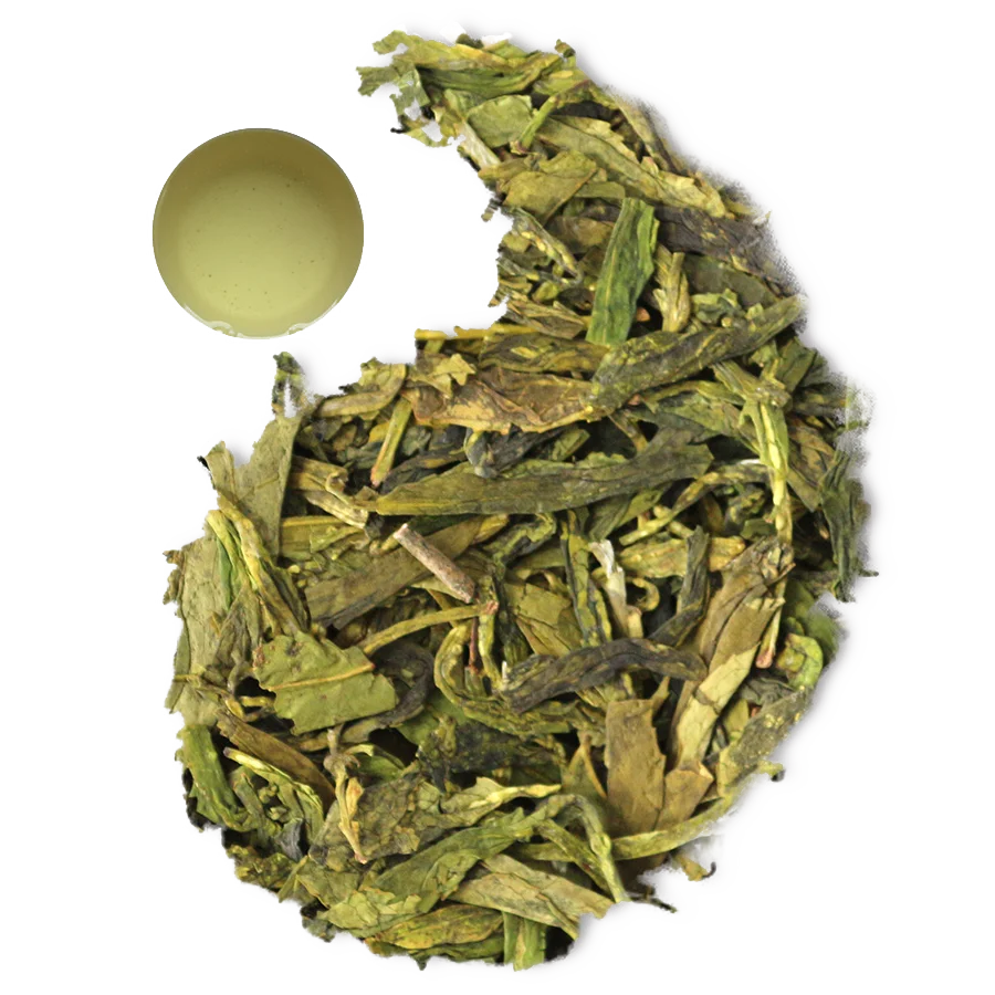 2020 Китайский органический зеленый чай Xi Hu Long Jing с справедливой торговлей