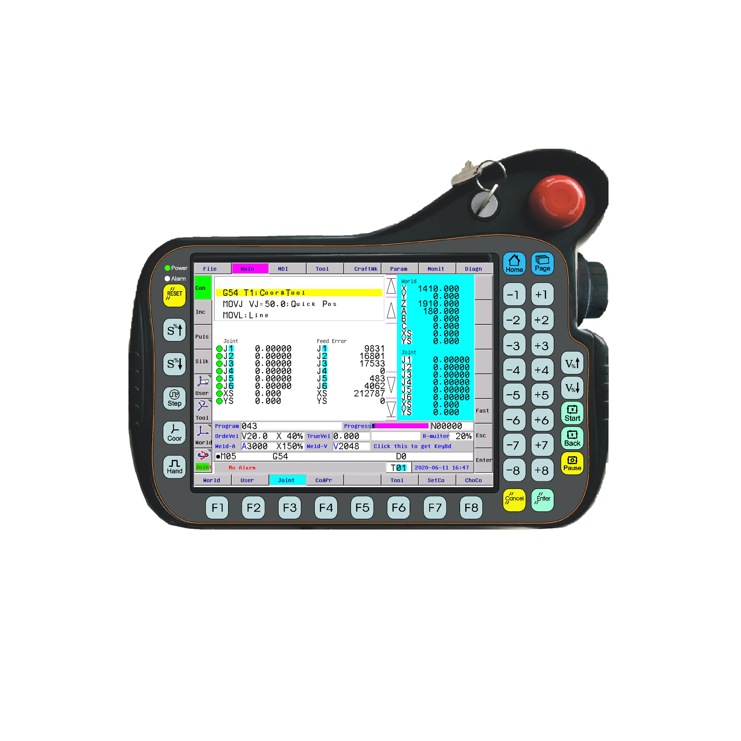 Controller For Welding/Pallatizing/Painting/Tending Robot Arm and Special Robotic Controller for Mig Automatic robot arm