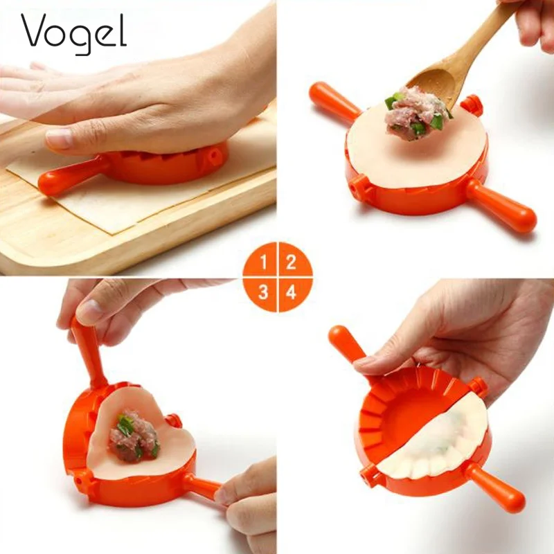 Plastic dumpling making appliance household kitchen DIY dumpling making device