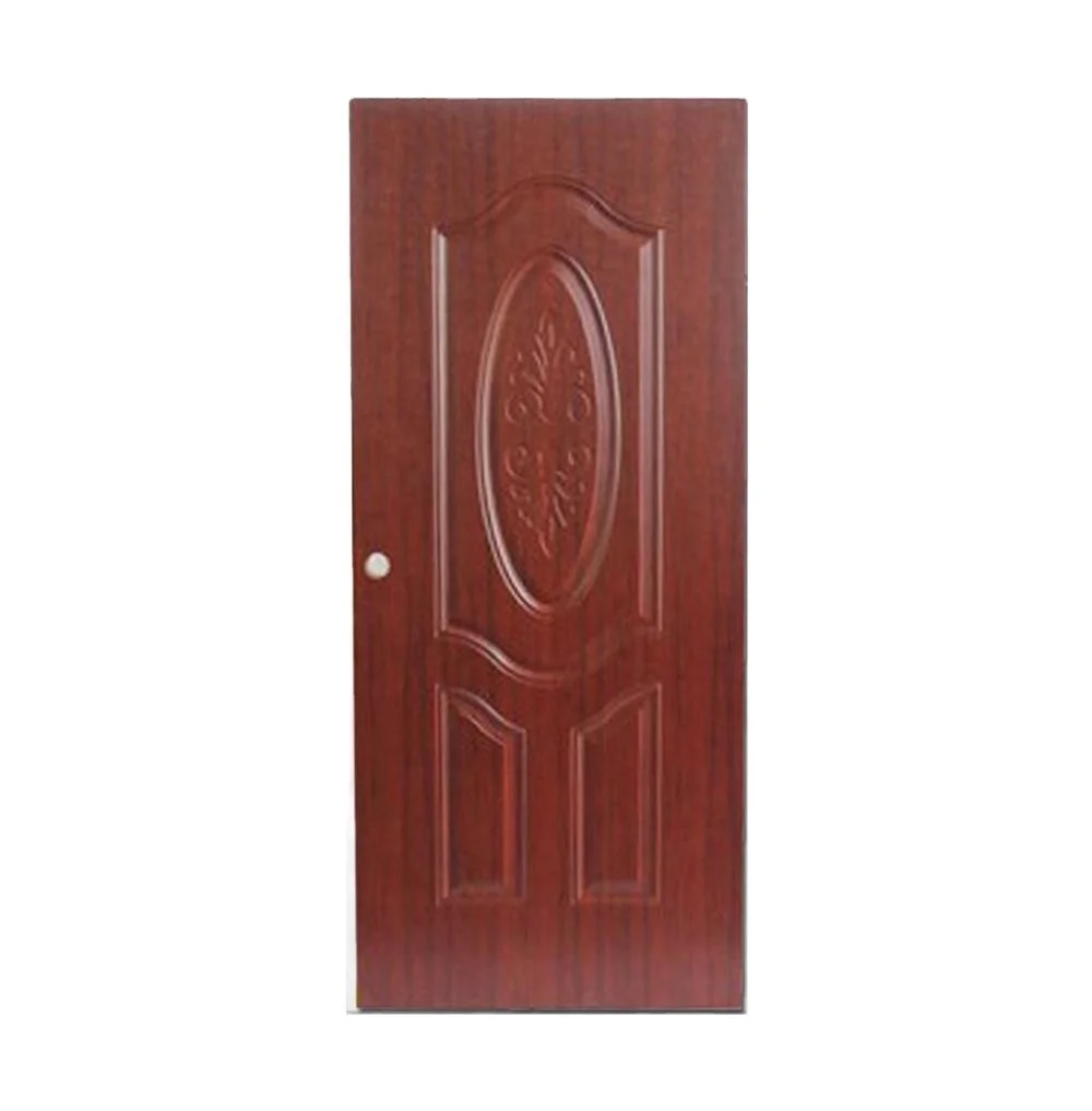 Factory supply wholesale Residential door entry entrance exterior galvanized steel door PU filler stainless steel door