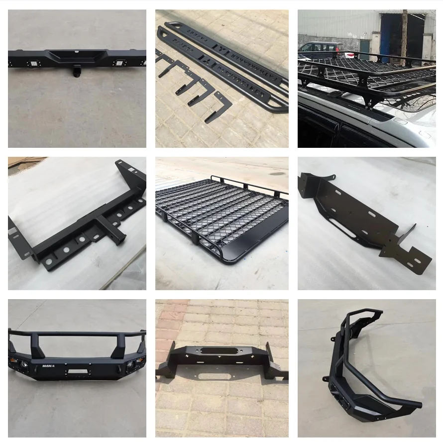 MUSUHA For MITSUBISHI PAJERO SPORT Bull Bar Front Bumper 1996+ Upgrade parts