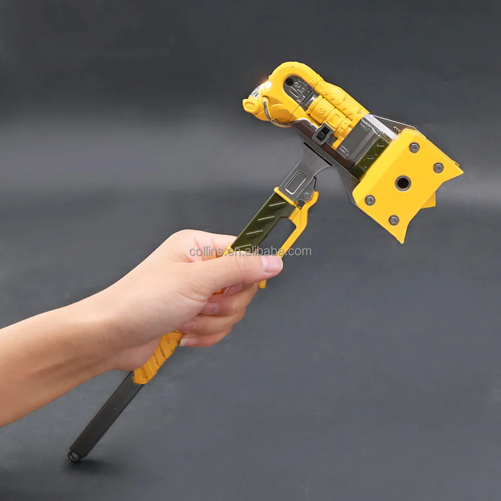 Free Sample Fast delivery Custom Key Ring llaveros 3D Metal APEX Legends Hammer of death flash Keychain