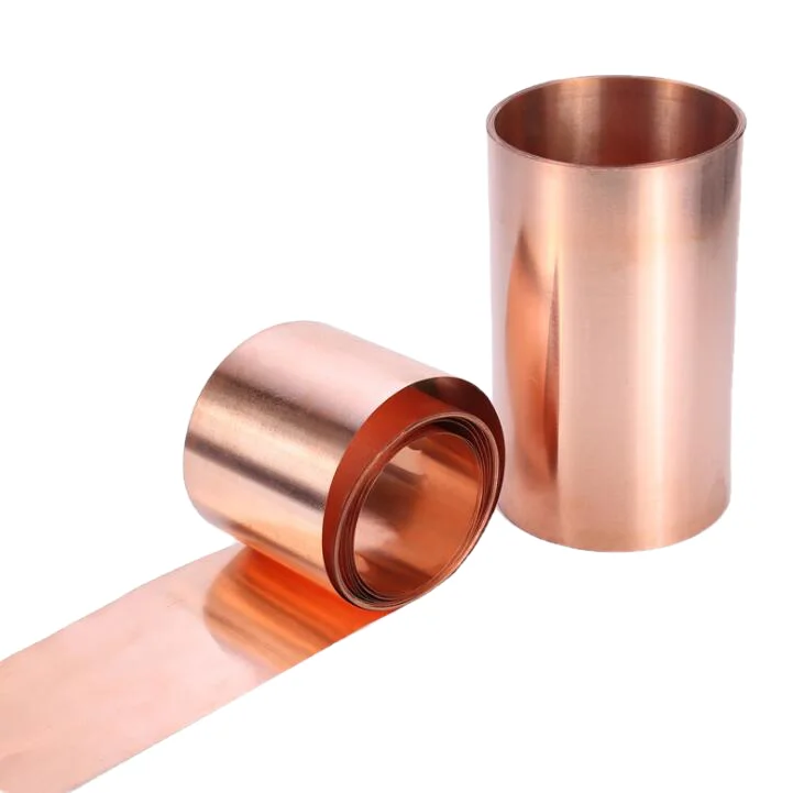 C17200 Copper Strip Coil Tape Beryllium tube H65 Red Copper Sheet and 0.025-10mm Earthing Copper Alloy for Lead Frame