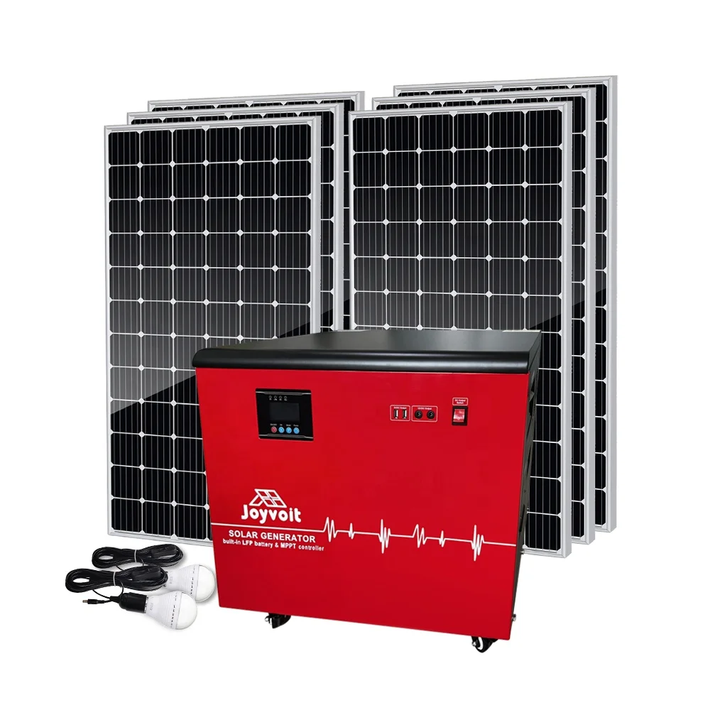 Good Price 4KW 51.2V Portable Solar Generator Portable Power station 8192Wh LFP Battery offgrid All in one System with Panels