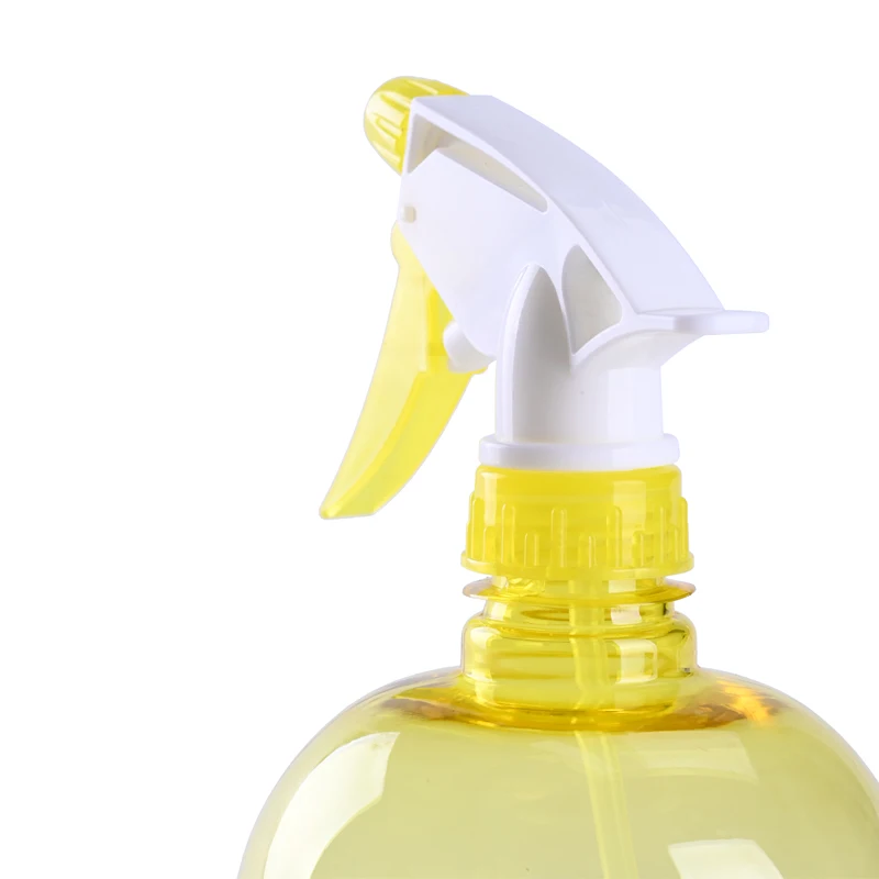 Factory custom 450ml household plastic hand pressure trigger water mist sprayer bottle