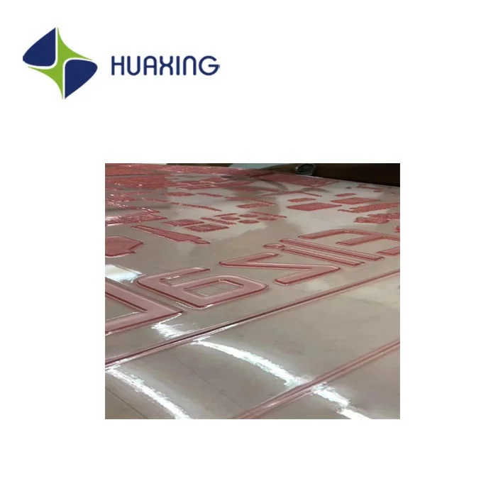 High quality rubber  analog resin plates