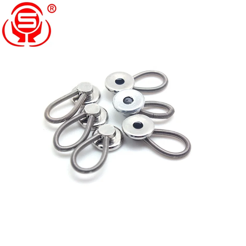 
High Quality Multi-functional Button Extender Metal Collar Pant Button Extender Factory Direct 