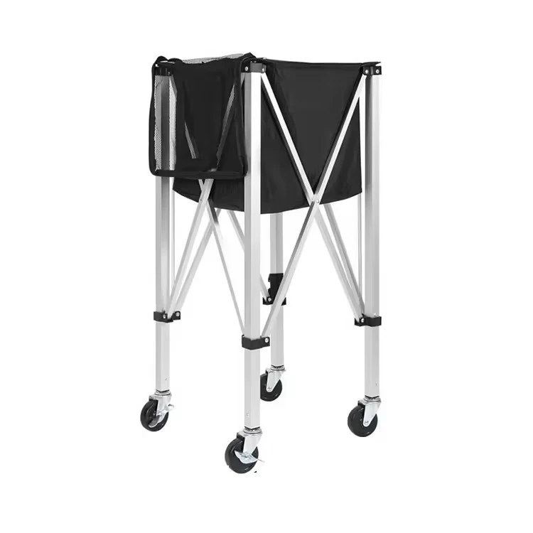 Tennis Ball Hopper, Tennis Ball Cart, Tennis Ball Basket Lightweight Portable Includes Carry