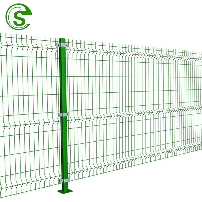 Высококачественное ограждение из проволочной сетки простое в установке украшение окружающей среды проволочная сетка с различными способами соединения рейками