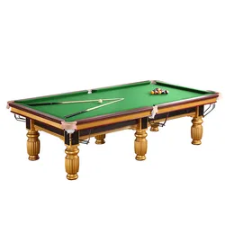 Factory Wholesale Superior billiard table de tennis table black 8 foot 9ft pool table billiard