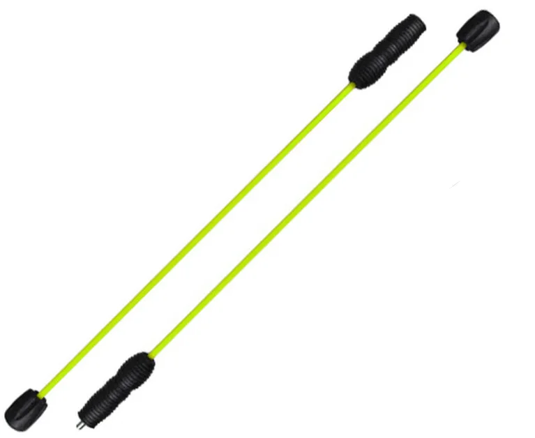 Popular Multi-functional Glass Fiber Yoga Removable Stretching Training Rod Soft Handle Elastic Tremor Bar