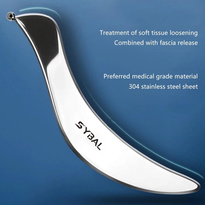 2021Upscale  IASTM Tool Grade 304 Stainless Steel Gua sha Scraping Massage fascia Tools Metal Myofascial Release