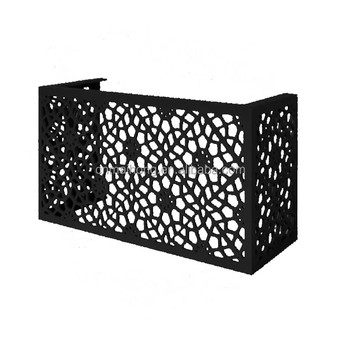 Modern Design Laser Cut Outdoor Air Conditioner Cover in Aluminum
