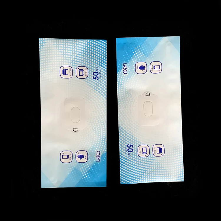 plastic baby wet wipes tissue packing bags gusset bag