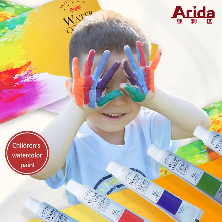 6/12/18/24Color Professional Watercolor Premium Water Color Pigment for Artist Painting Drawing Art Supplies