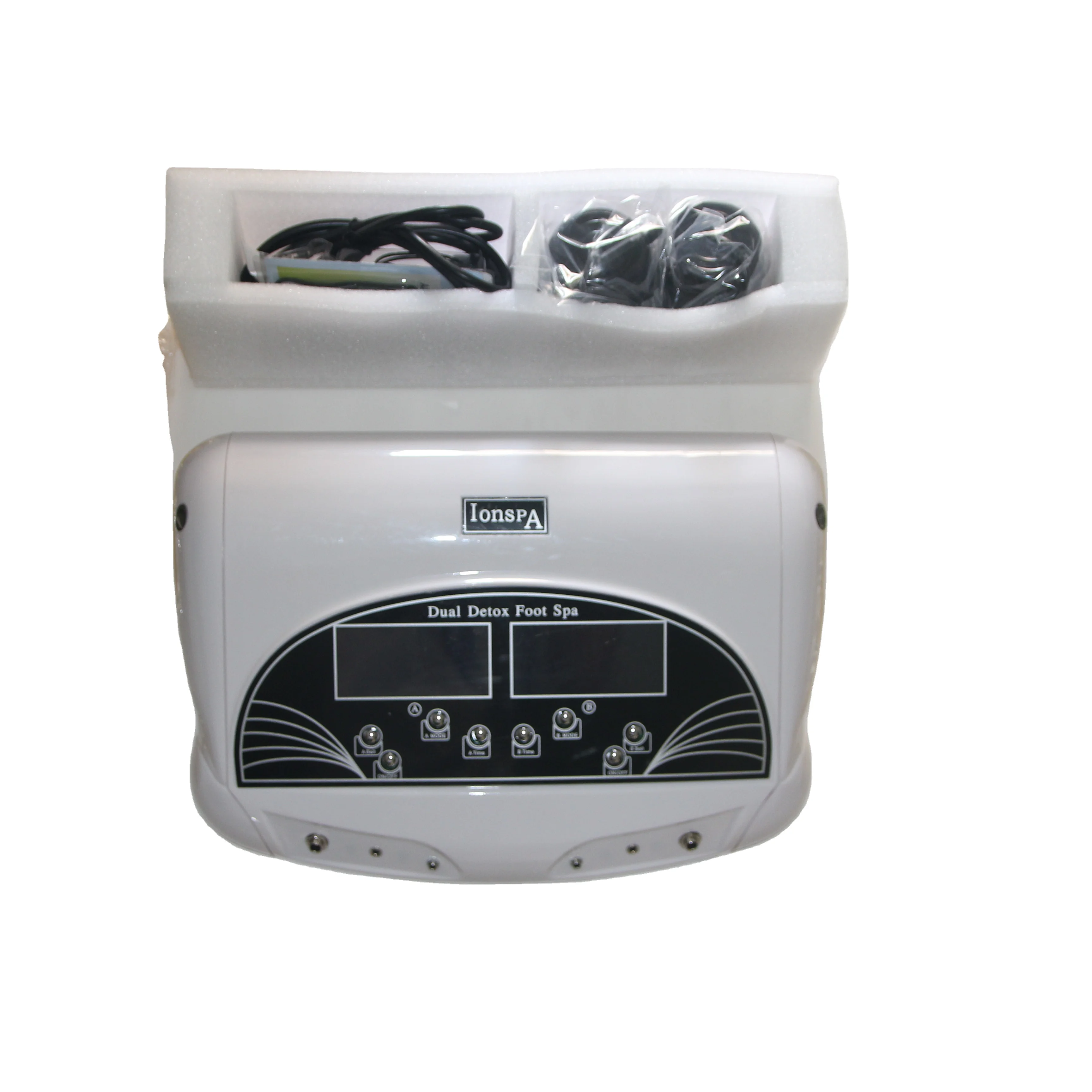 Vitaciti Dual Ionic Detox Foot Bath Machine Digital LCD Display Spa Chi Cleanse Cell Detoxification Machine
