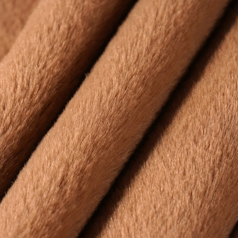 
Amazon Hot Deals Soft Comfortable Multifunctional Color Customization Faux Rabbit Fur Fabric For Toys/Garment/Home textiles 