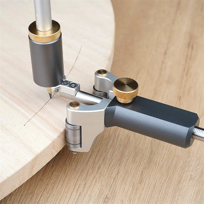 Woodworking Marking Gauge Carpenter Fine-tuning Parallel Drawing Line Ruler Automatic Line Drawing Tool Diy and Other Hand Tool