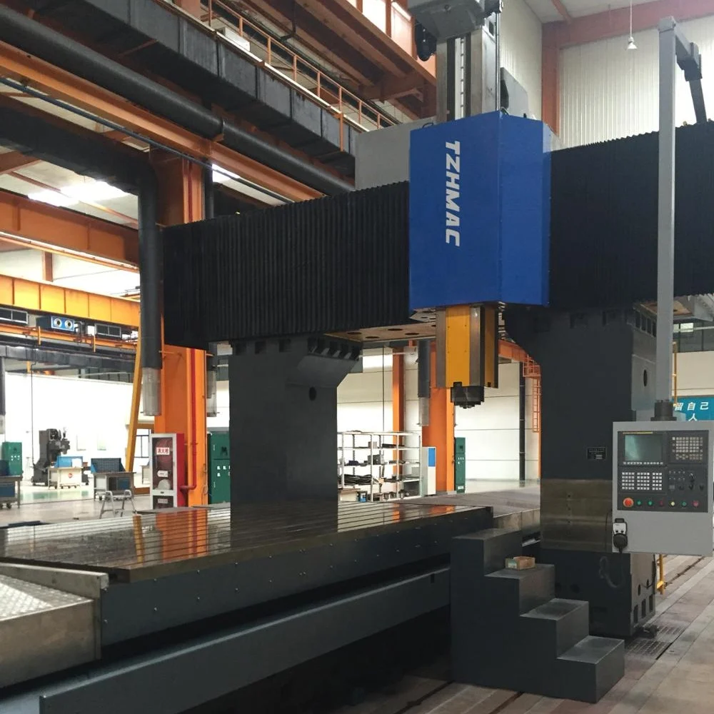 
GS1215 China Universal Twin Columns CNC Gantry Fixed Beam Milling Machine 