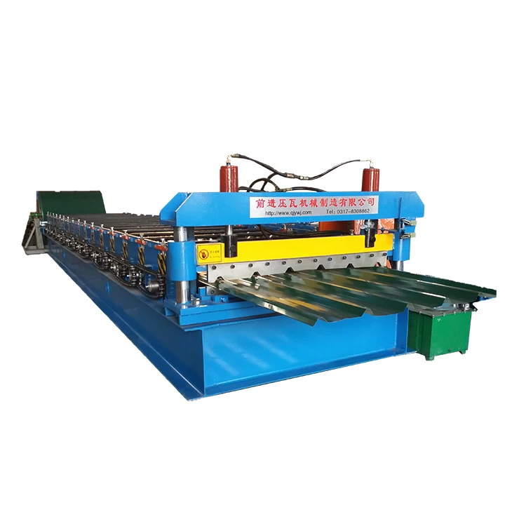 New Roof Slate Metal Tile Making Machine Trapezoidal Corrugated IBR Colored Sheet Tile Making Machine