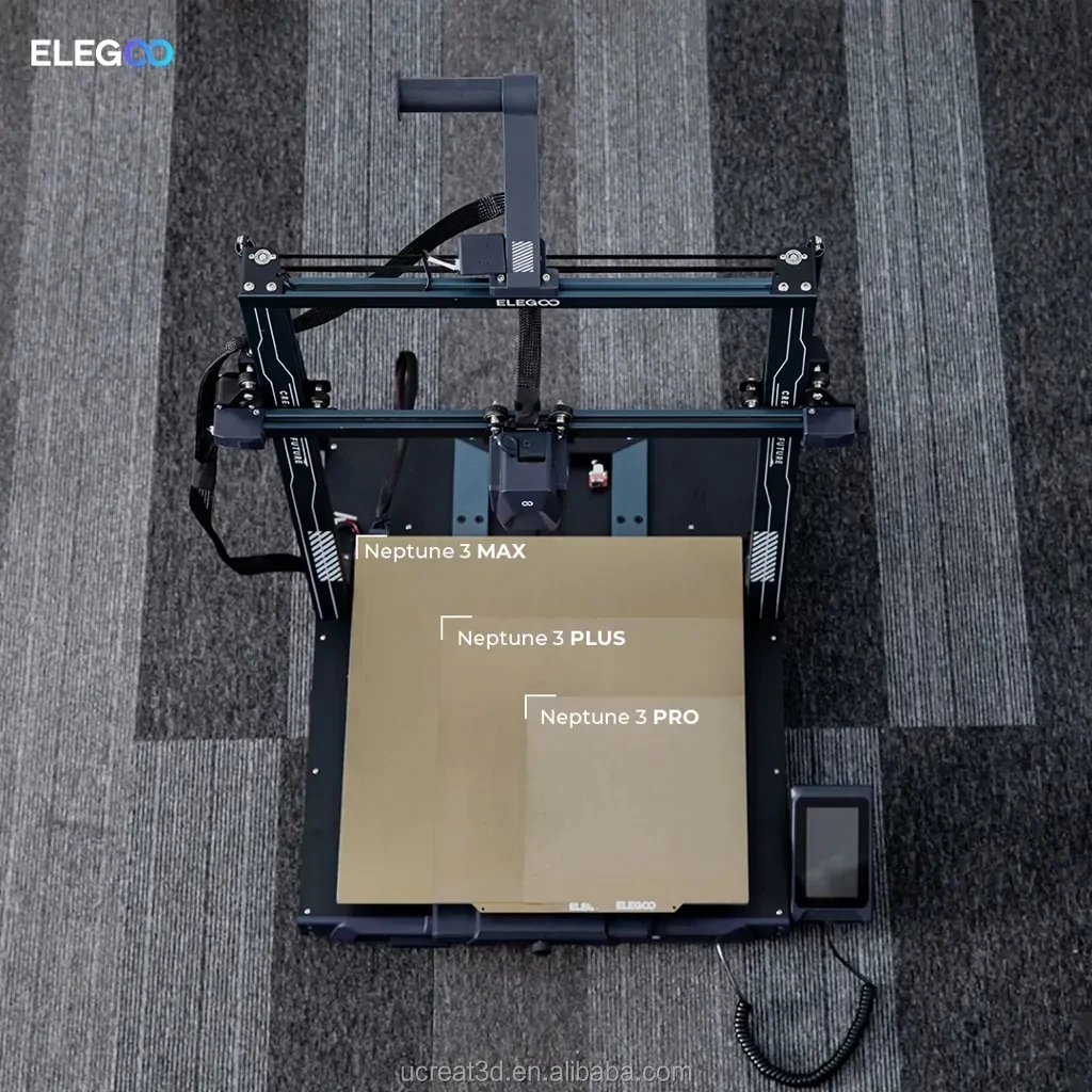 Elegoo Neptune 3 Max 3d Printer With Printing Size 420x420x500mm For Fdm 3d Printer