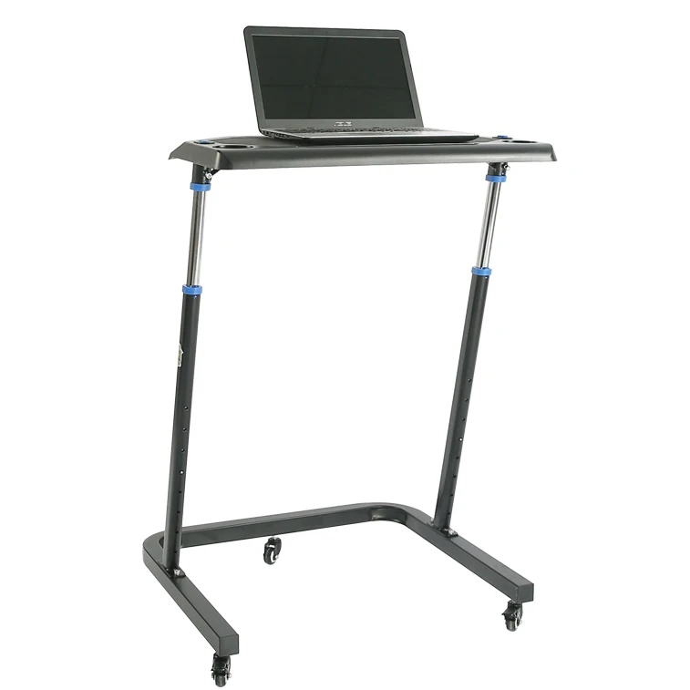 Hot Selling High Quality Adjustable Height Stand Up Mobile Laptop Computer Desk