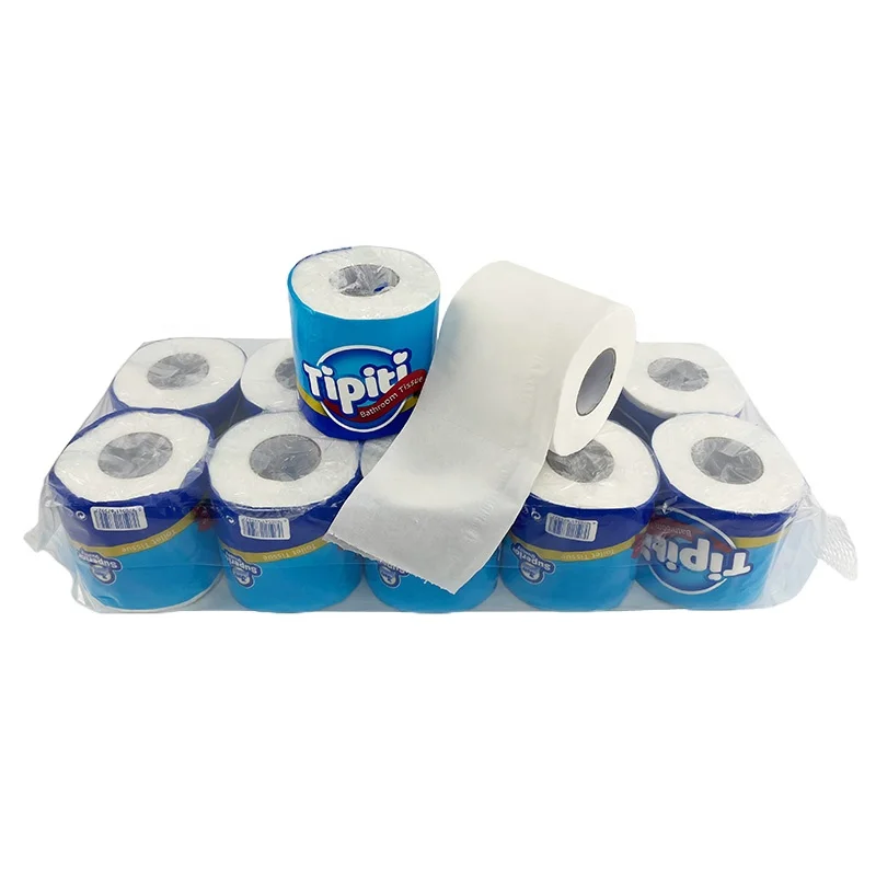 Custom Logo Printed Cheap Price Soft 3 Ply Bathroom Toilet Roll Tissue Paper