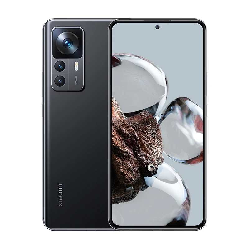 In Stock Global Version Xiaomi 12T 5G Mobile Phone 128GB/256GB MediaTek Dimensity 8100-Ultra 108MP Camera 120Hz Display 120W