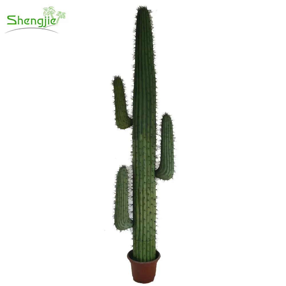 Wholesale Large Indoor Plastic Ornamental Decorative Artificial Cactus Plants