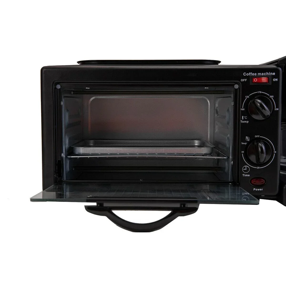 2024 New Hot Sell 3 in 1 Breakfast Station Microwave 3 in 1 Breakfast Station Oven Coffee Maker and Hot