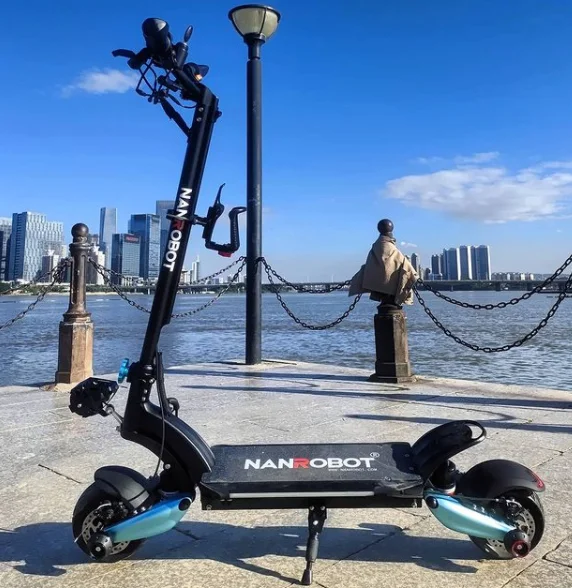 NANROBOT 48V 18A Cheap Price Skateboard Portable Adult Folding 1600w Electric Scooter