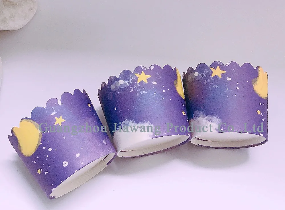 Muffin Baking Cups Disposable Cup Cake Paper Cake Cup Cases Holder Sweetly Little Muffin Cupcake Cases