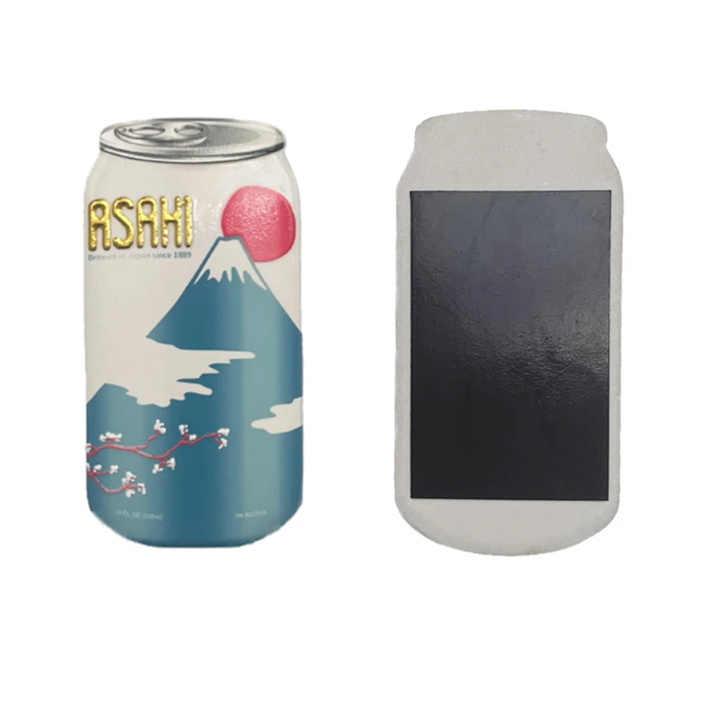 Custom design tile souvenir sublimation blank ceramic plate fridge magnet refrigerator blank  fridge magnets for fridge