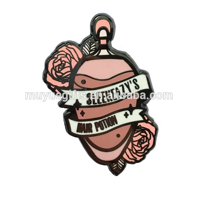 
High Quality New Design Wholesale Metal Cute lion Cartoon Badge Custom Hard Enamel Pin 