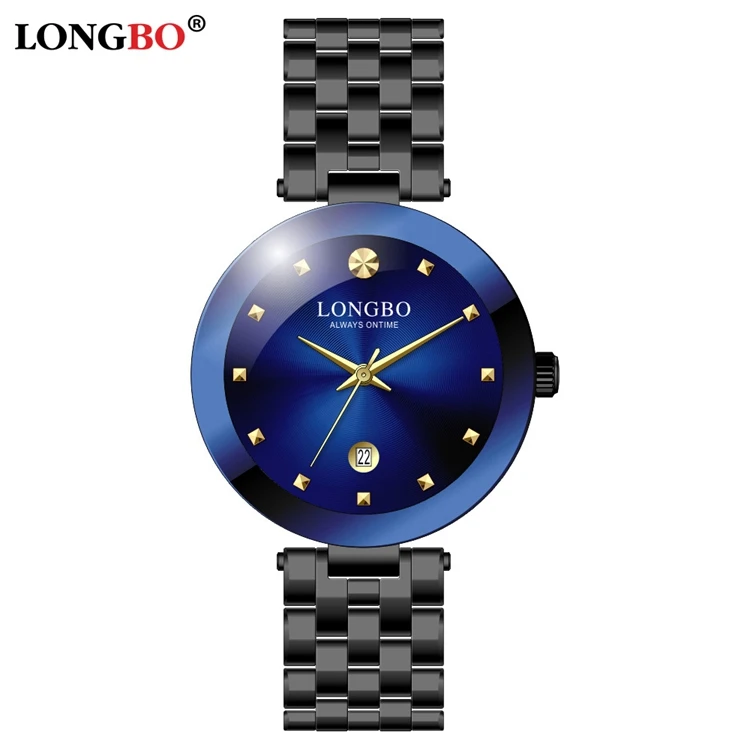 LONGBO 80582 Watch Couple Men Low Price Excel Quartz Men Watches Stainless Steel Strap