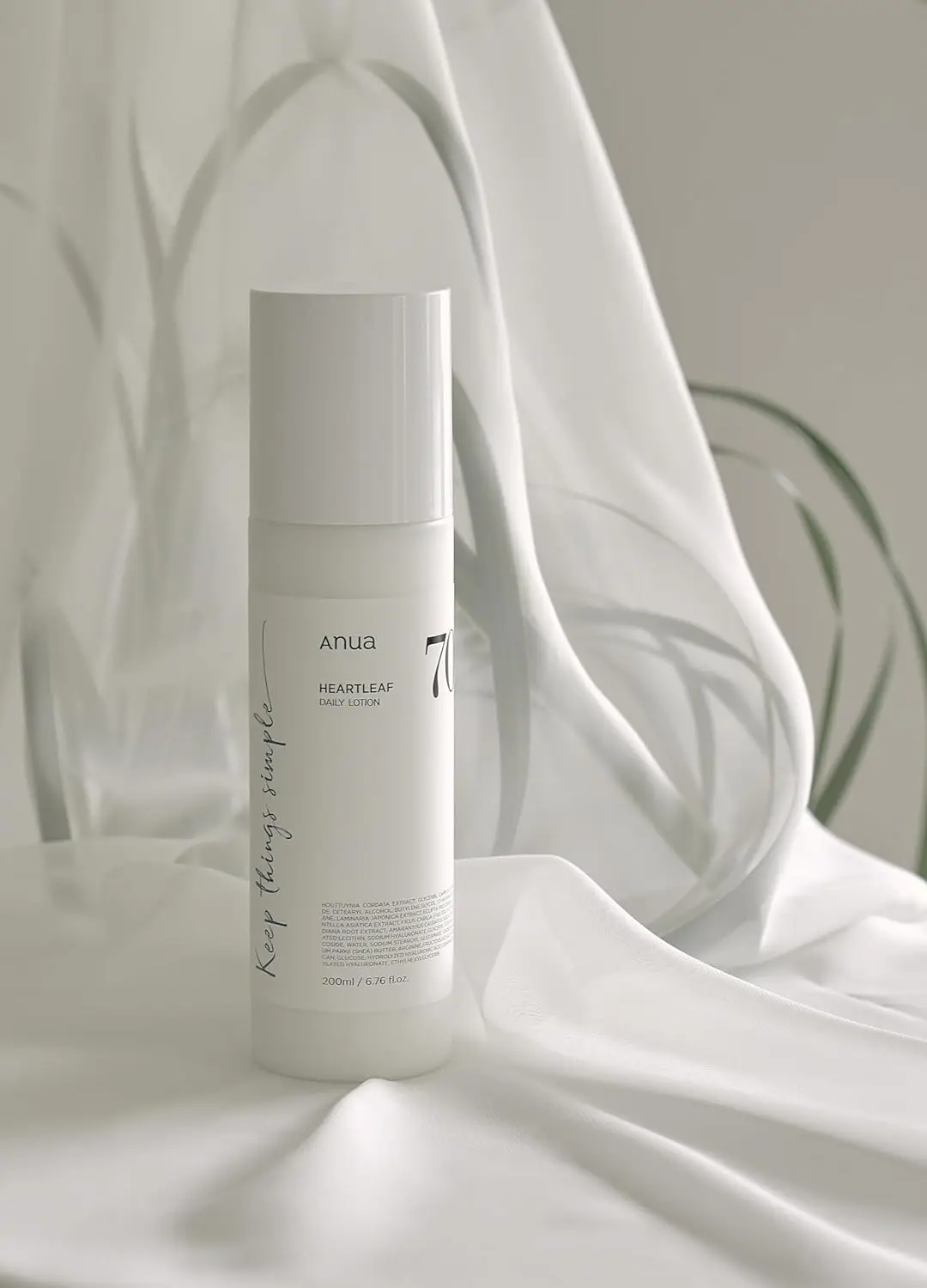 Anua Skin Care Heartleaf 70 Daily Relief Lotion 200ml Korean Beauty Moisturizing Enhancing Skin Barrier Mild Lotion