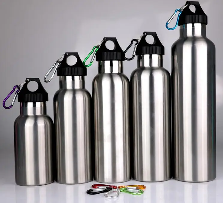 Eco-Friendly Double Wall Custom Logo Bottle Water standard Mouth Vacuum Insulated Drink Sport Stainless Steel Water Bottle