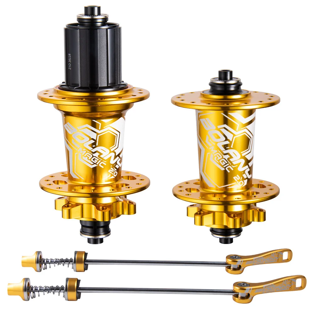 Втулки для горного велосипеда DELANHUWI MTB 6 108 колец передние 2 задние подшипники 4 32H алюминиевый сплав с отверстиями 36H велосипедная ось
