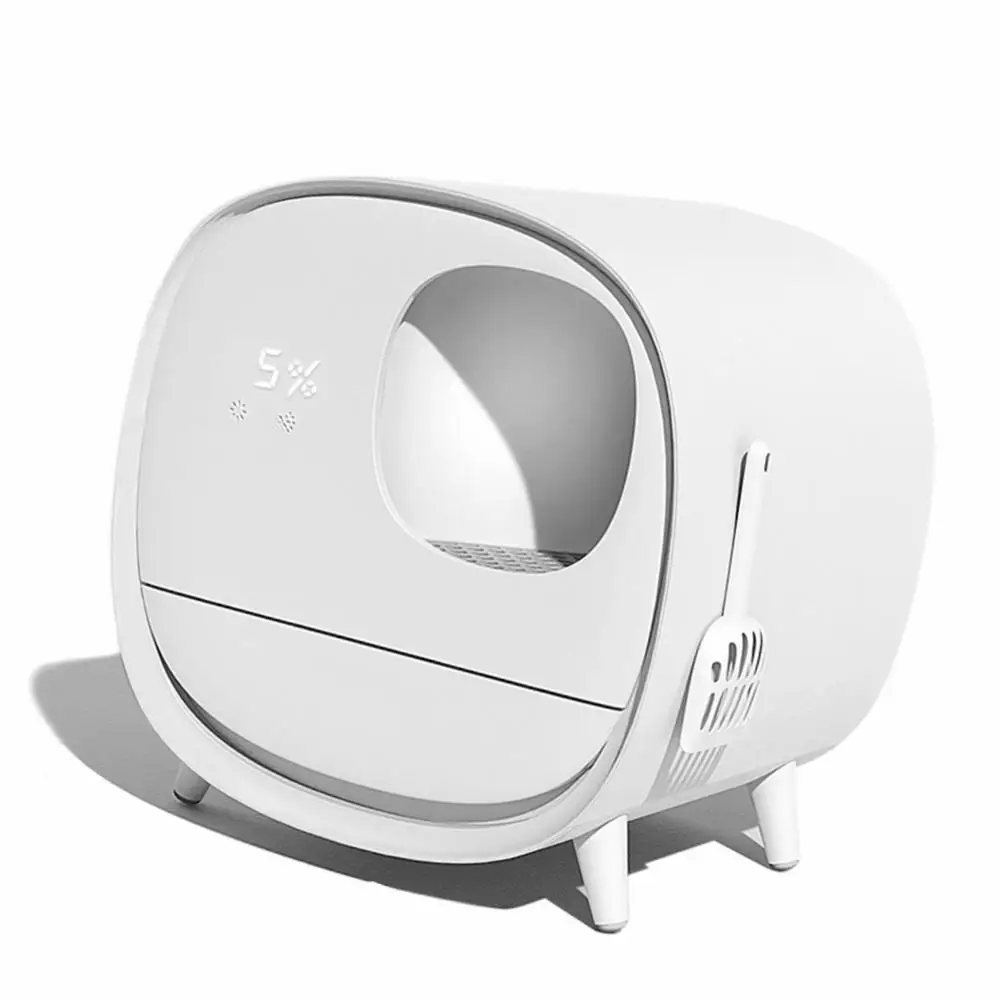 Newly Designed Top -income Automatic Cat Litter Box With Net -flavors Module Deodorization Suitable For Cats Within 12kg