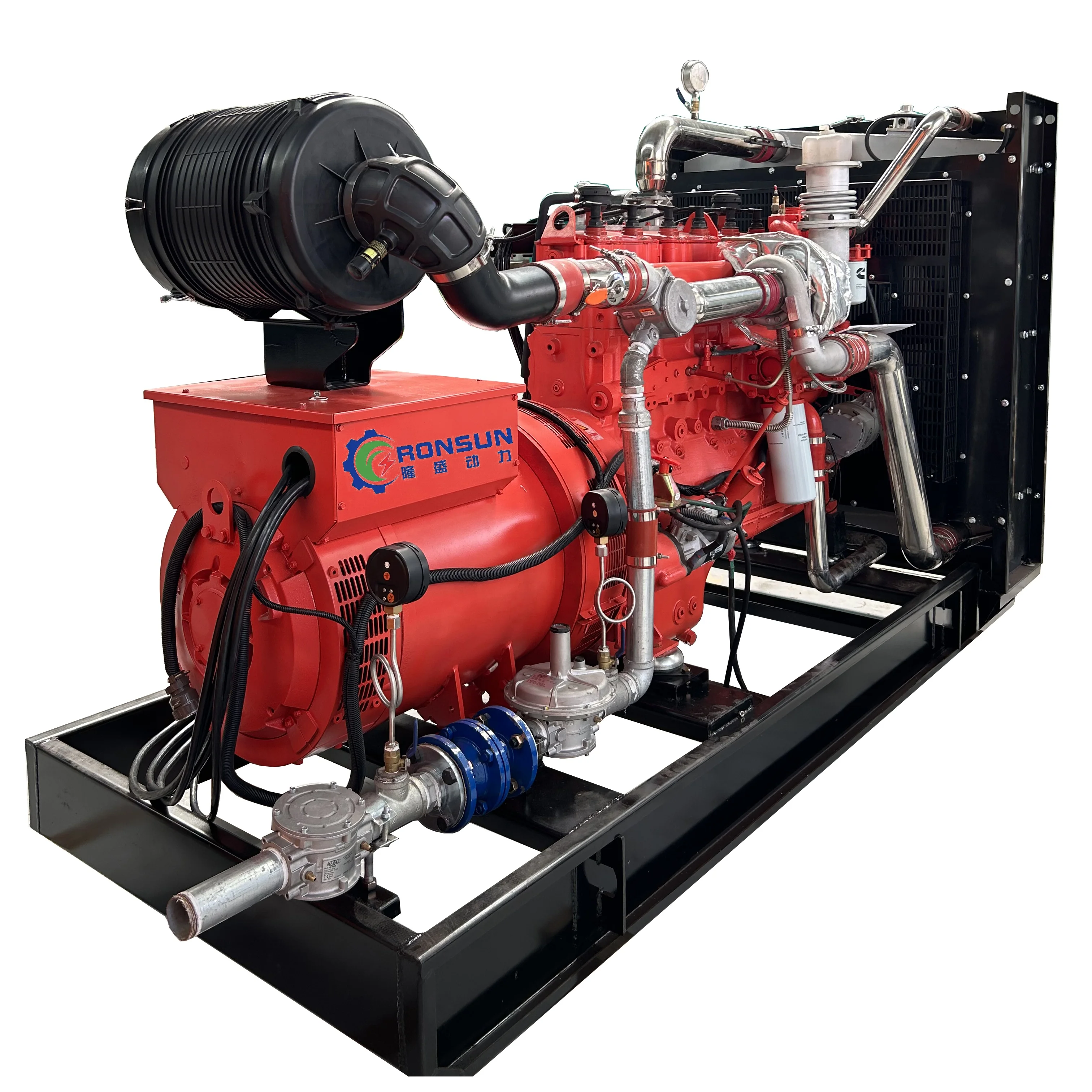 Factory price high power 200kw natural gas generator turbine generator 250kVA with cummins engine