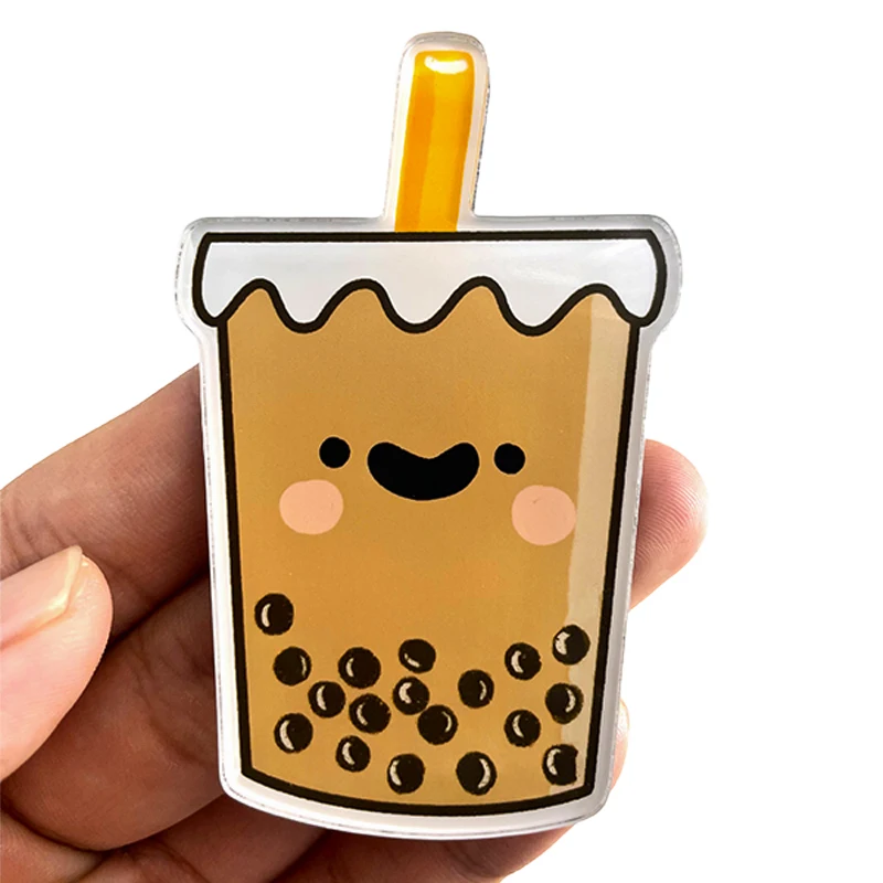 High Quality Custom Clear Printing Acrylic Epoxy Cute Animal Toys fridge magnet