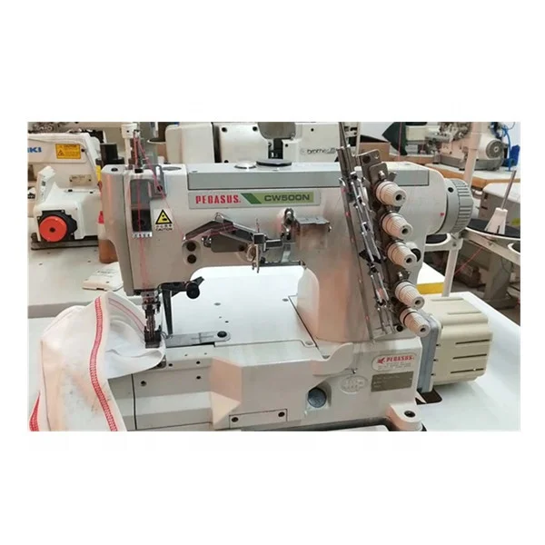 New Japan Pegasus Four Needle Six Thread Sewing Machine