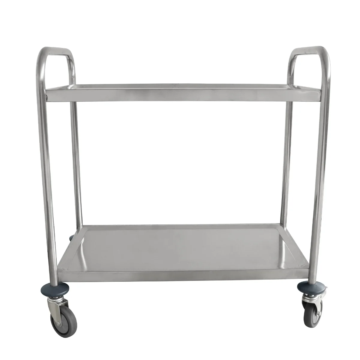 Corrosion Resistance Repulsion Stainless Steel Workbench Kitchen Trolley Cart with Adjustable Under shelf