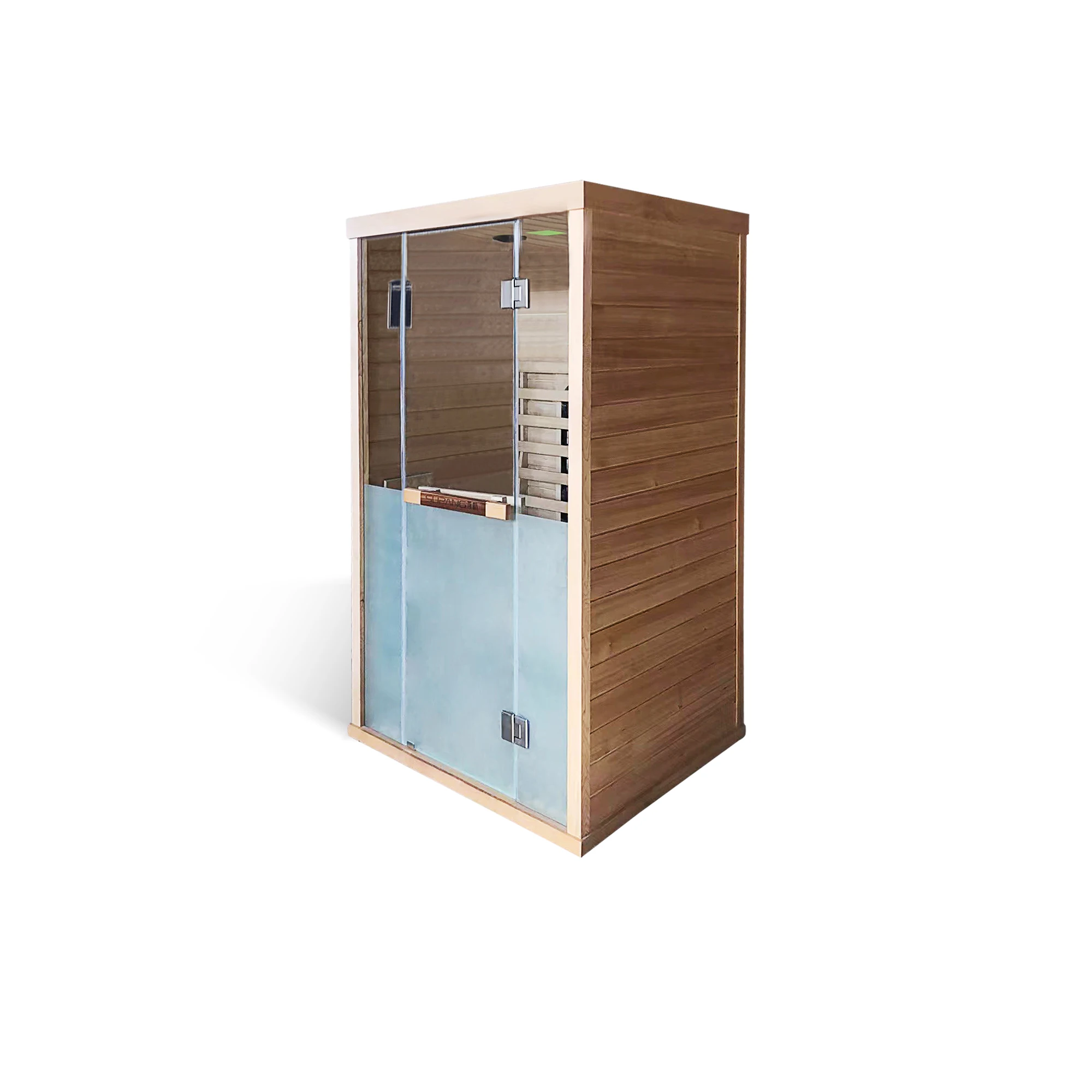 Special Offer Prefabricated Wooden HouseSauna Steam RoomWooden Steam Cabin Box Product Far Infared Sauna House