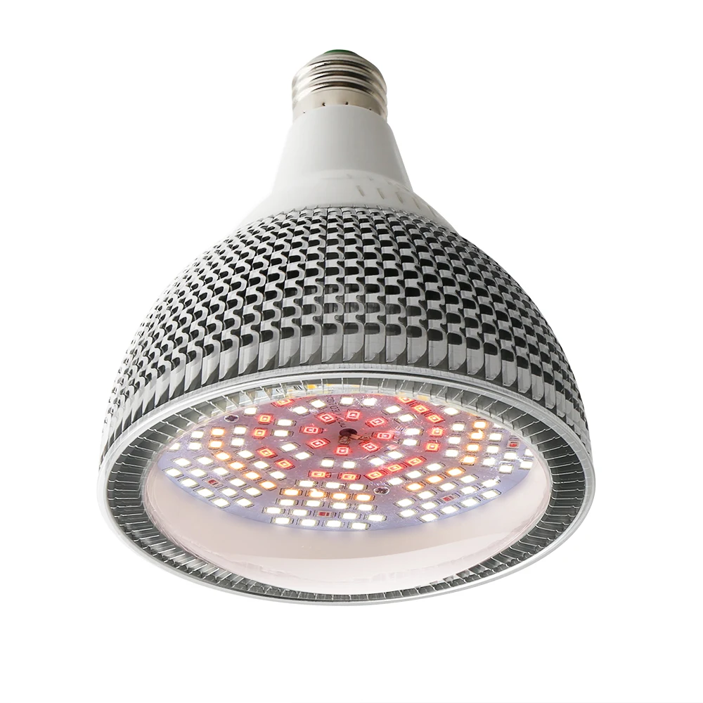 high efficiency E27 150W 200pcs chips PAR38 indoor plants hydroponic full spectrum led grow light